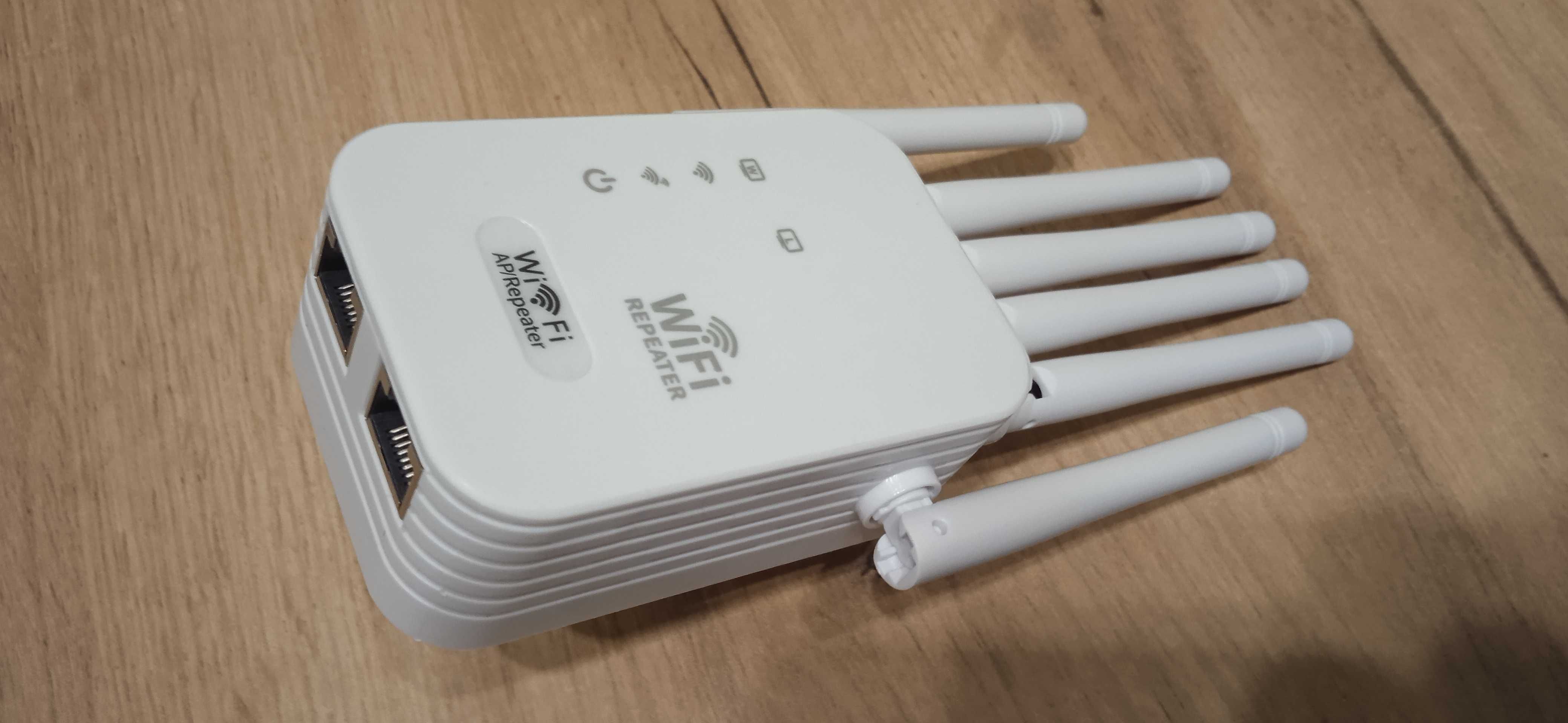 Wzmacniacz sygnału Wi-Fi repeater 300Mb/s 2.4G duży zasięg