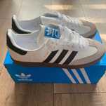 Sneakersy damskie Adidas Samba białe nowe sportowe buty 38,5
