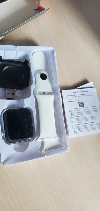 Смарт годинник Фітнес-браслет-трекер I8 Pro Max пульсометром тонометро