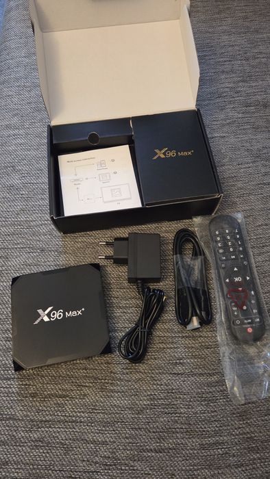Smart TV Box X96 MAX+ 4gb/64gb Andoid Tv
