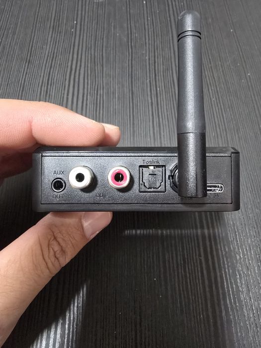 Adaptador de áudio digital para analógco