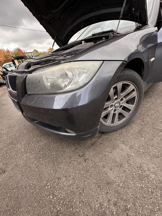 Przód BMW E91 E90 Sparkling graphite A22/7 zderzak maska lampy pas