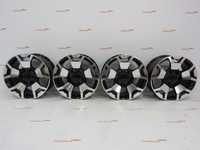 Jantes Look Toyota Hilux 17 x 7.5 et 25 6x139.7 Pretas + Polido