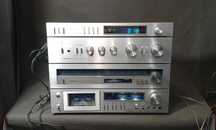 PIONEER zestaw stereo blue line