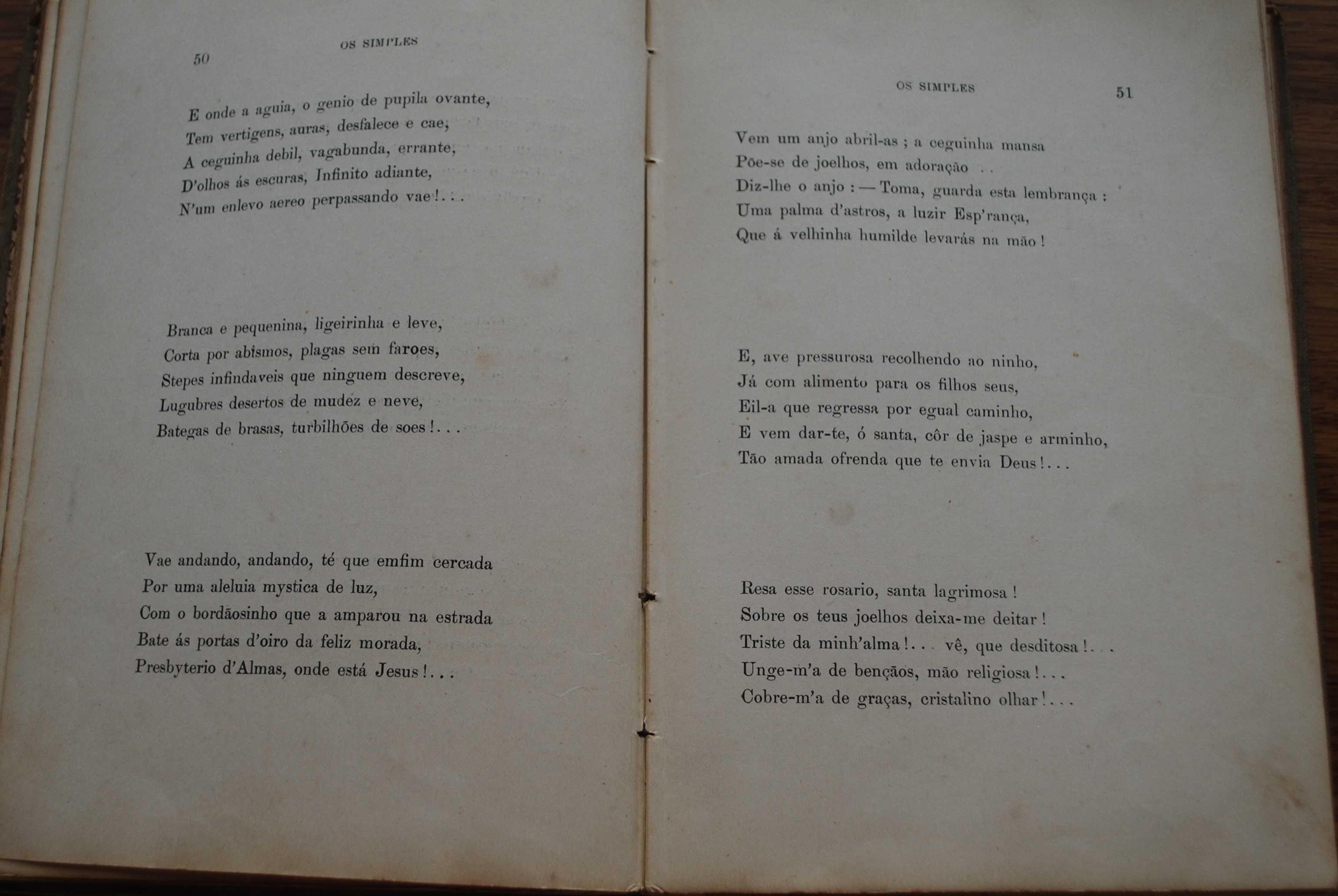 Os Simples de Guerra Junqueiro - Ano de Edição 1907