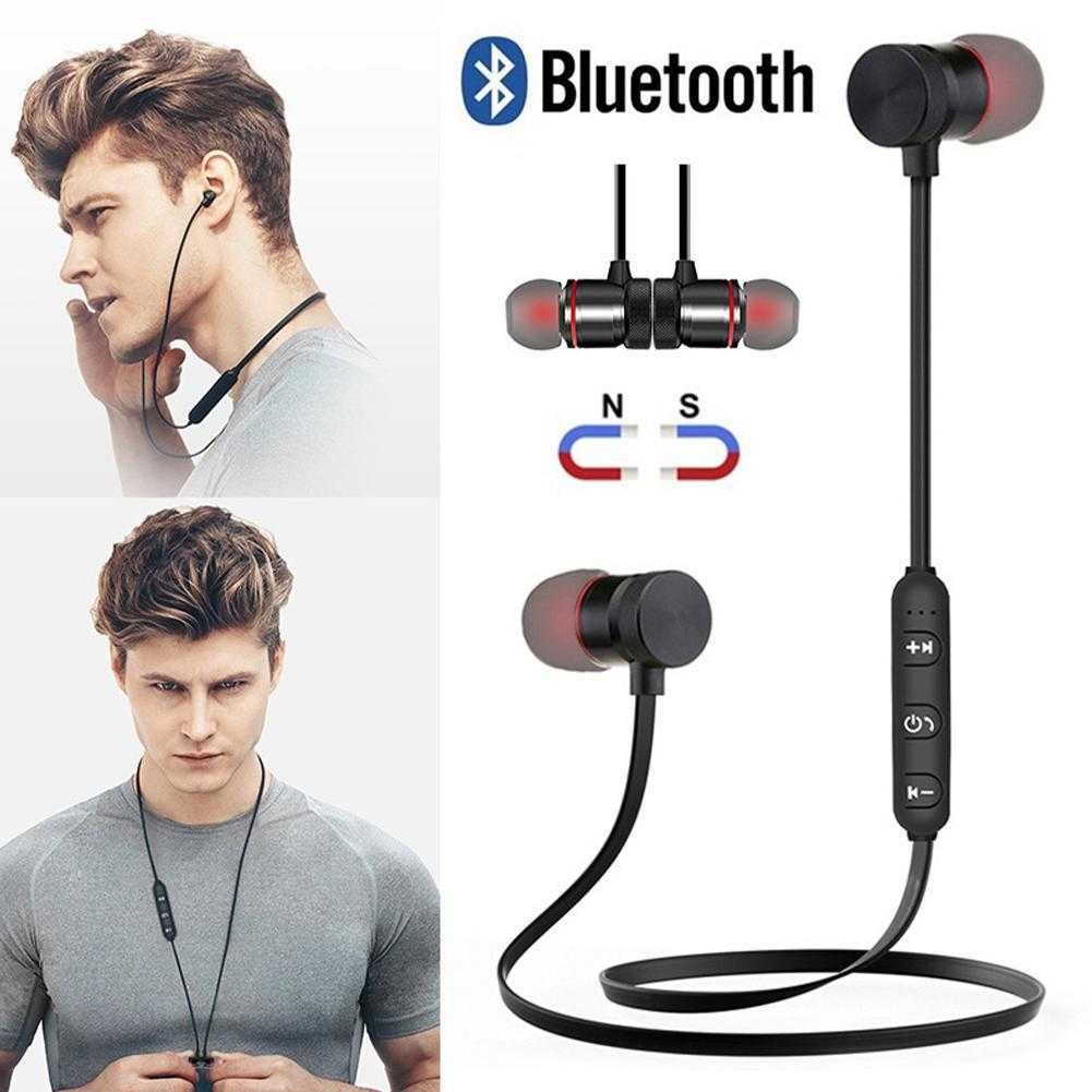 Fones Earphones Bluetooth Magneticos com bateria NOVO