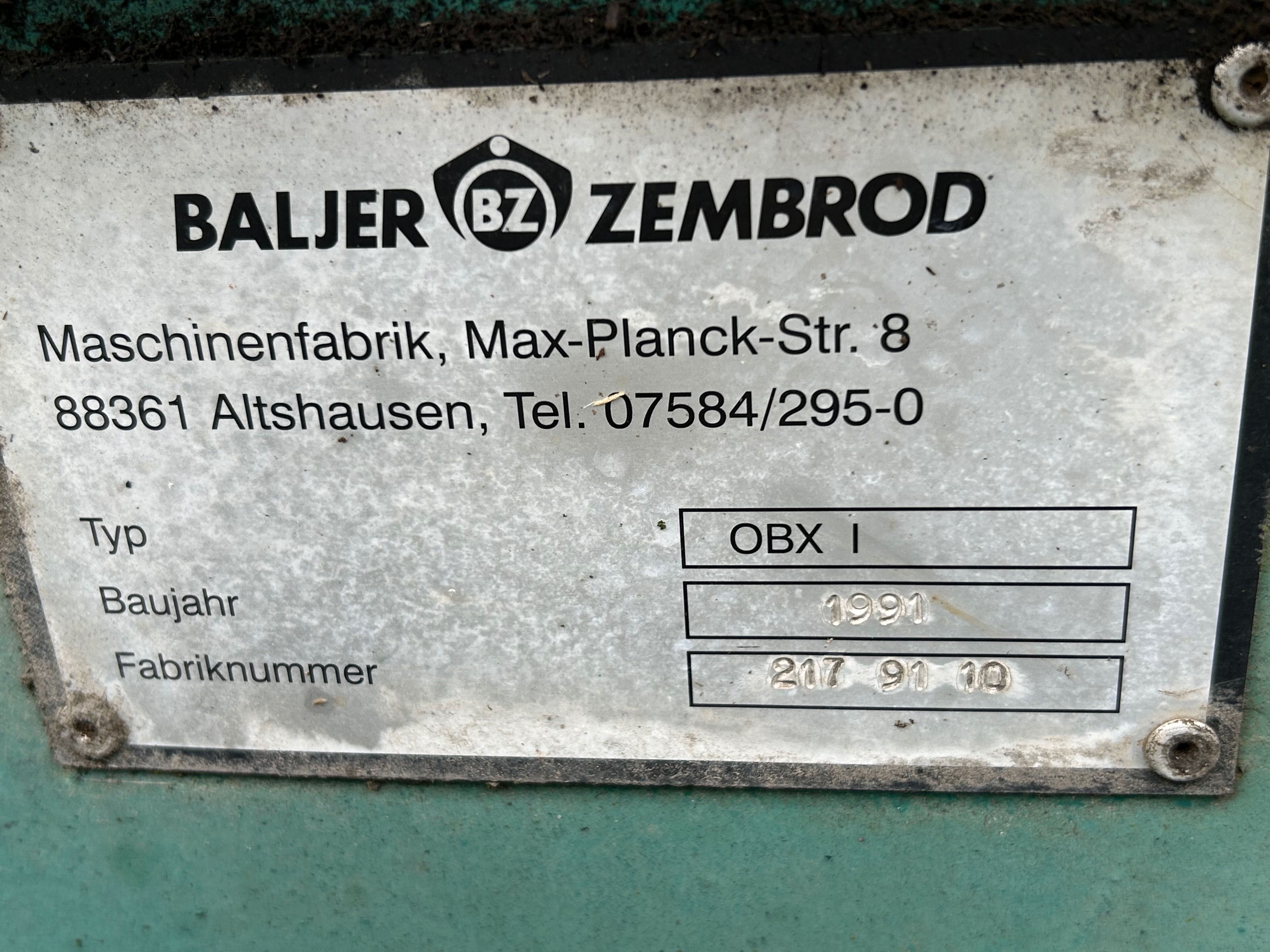 Baljer Zembrod OBX1