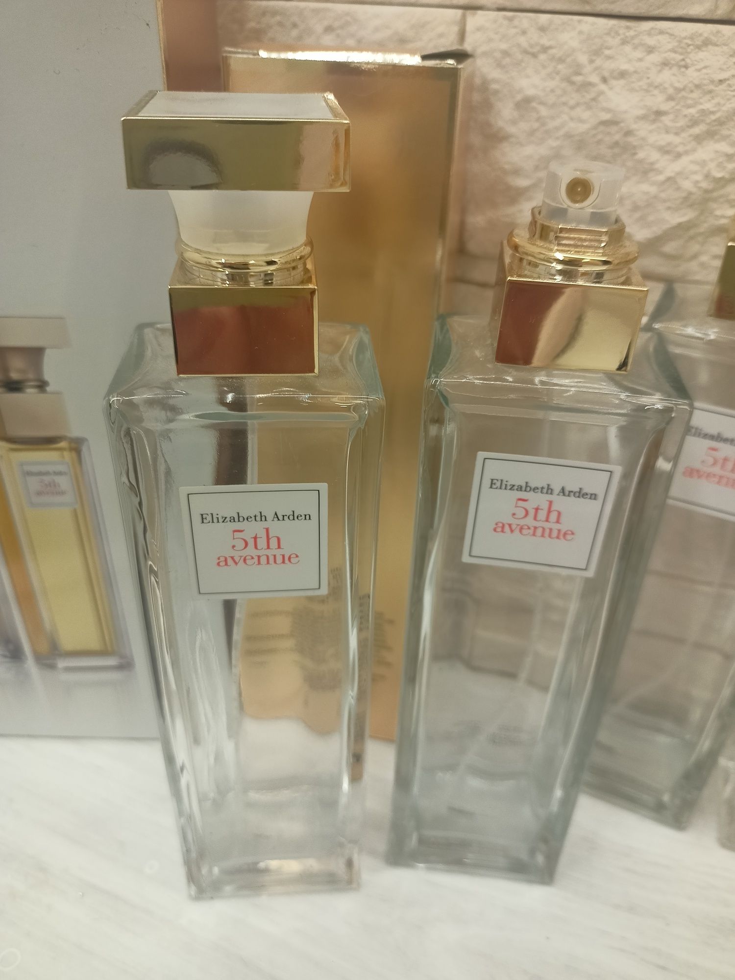 puste flakony po perfumach elizabeth arden 5th avenue