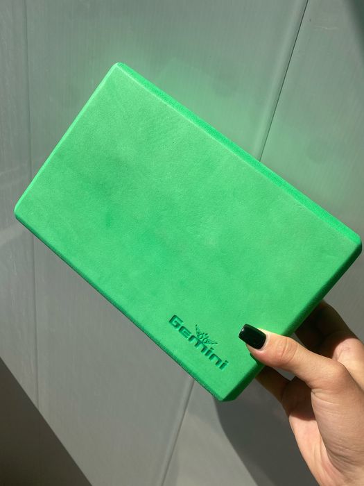 Блоки для йоги зелені