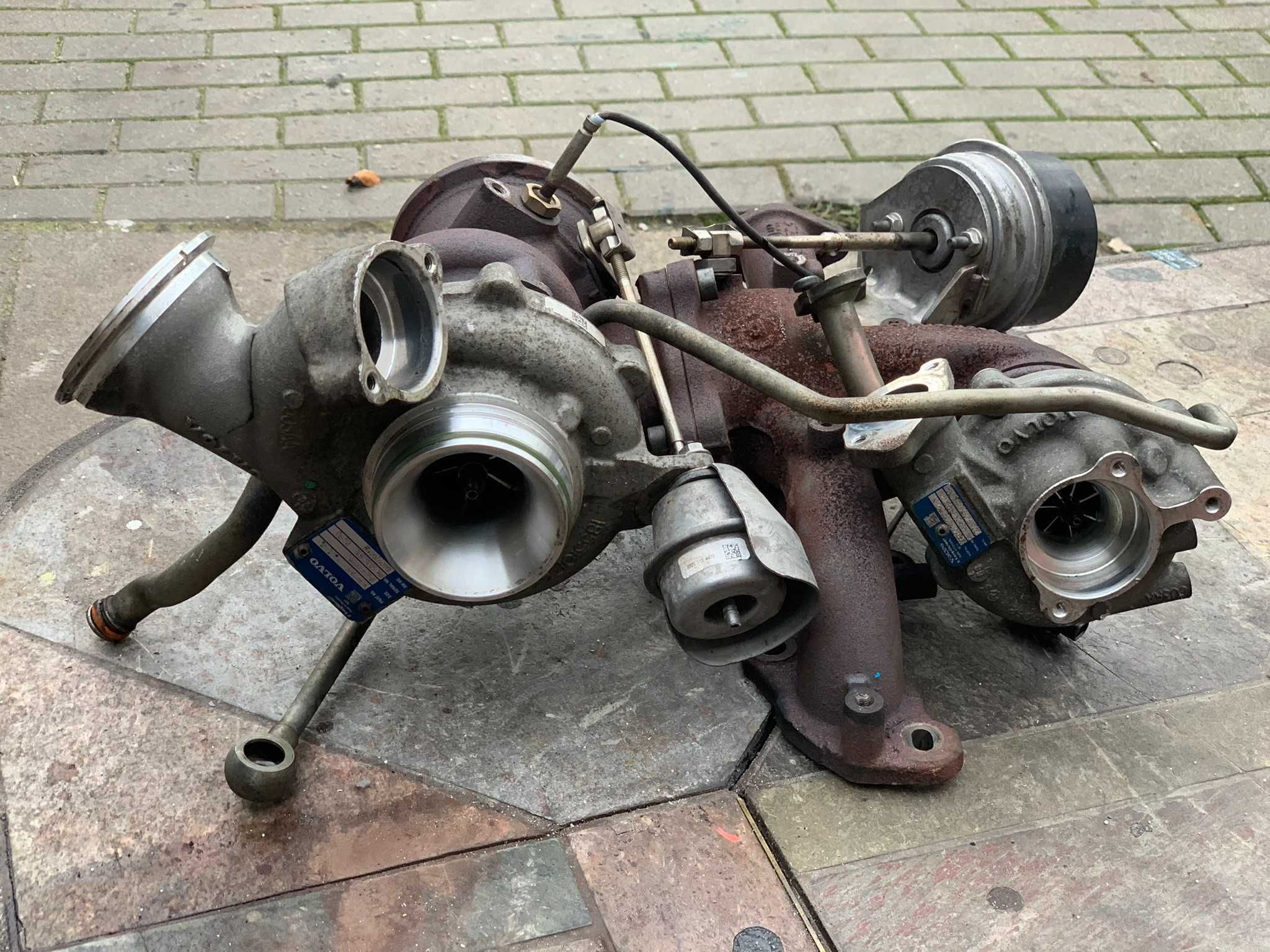 Turbosprężarka BITURBO Volvo V90 S90 XC90 XC60 V70 V60 XC40 2,0D D4