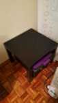Mesa apoio ikea preta