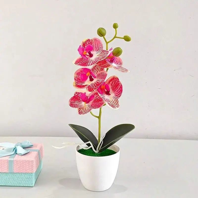Sztuczny kwiat storczyk- orchidea