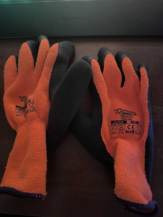 Rękawice ochronne akrylowo-lateksowe Wonder Grip Thermo WG-380 XXL/11