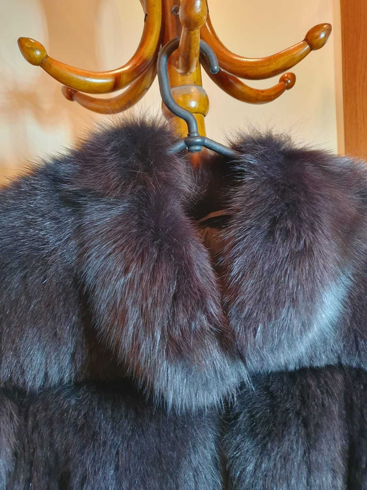 Півшубка жіноча натуральна з хутра песця Kizko Furs