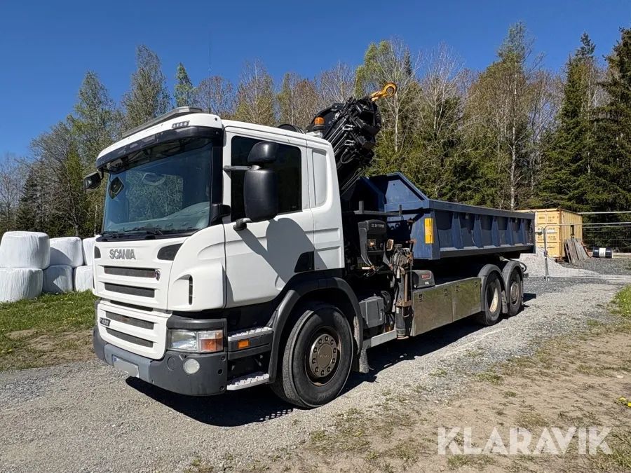 Scania P400  Scania hds hakowiec