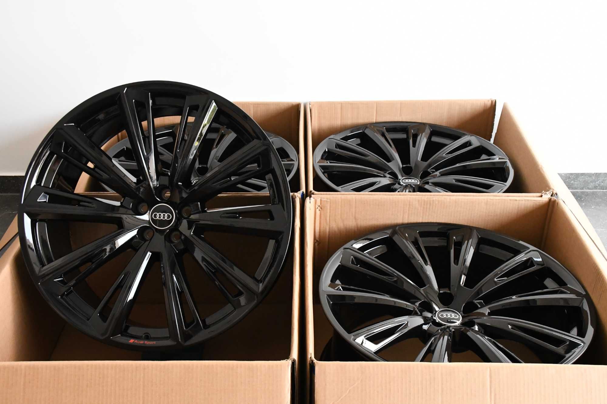 Koła Felgi 23" Audi Q8 SQ8 RSQ8 Nowe Audi Sport Black Piano