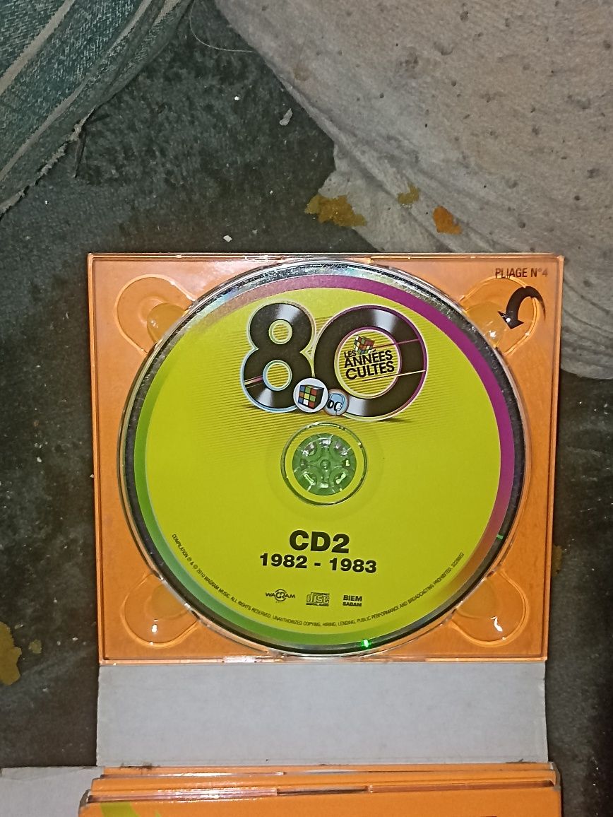 Les Années Cultes 80 em seis CDs
