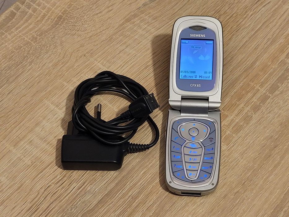 Siemens CFX65 stary telefon M65 S65 S75 Benq odzysk bateria ładowarka