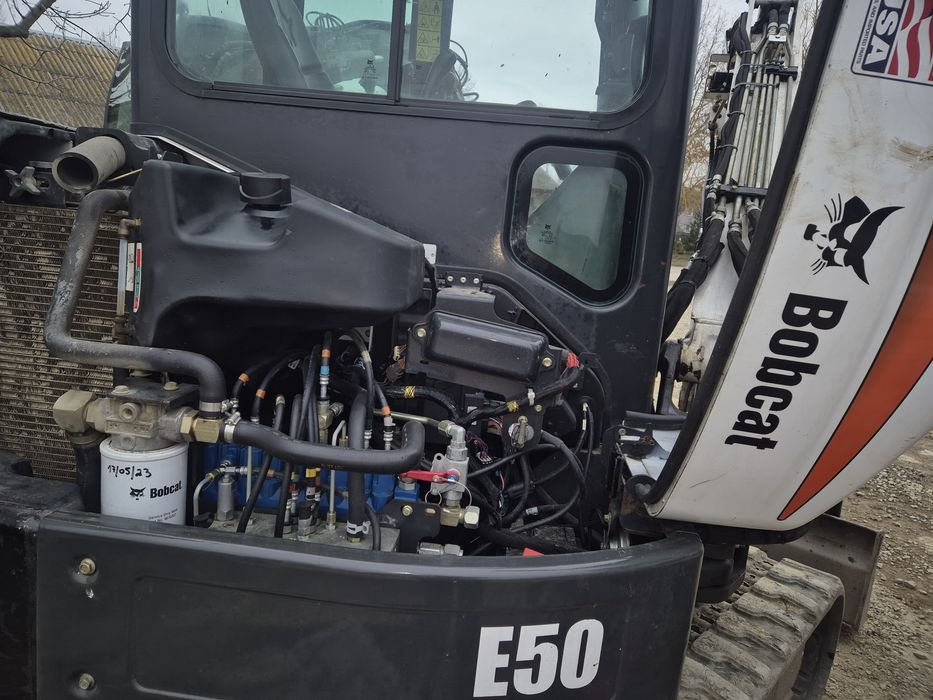 Minikoparka bobcat e50, zamiana, s750, s650, s300