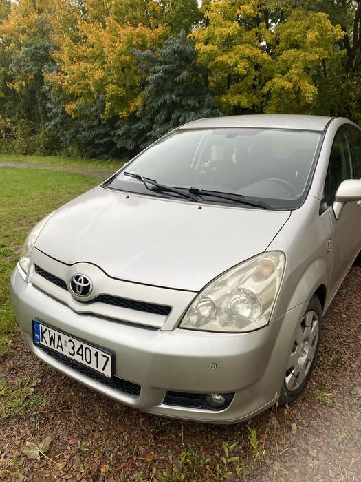 Toyota Corolla Verso + gaz rezerwacja do 18.09