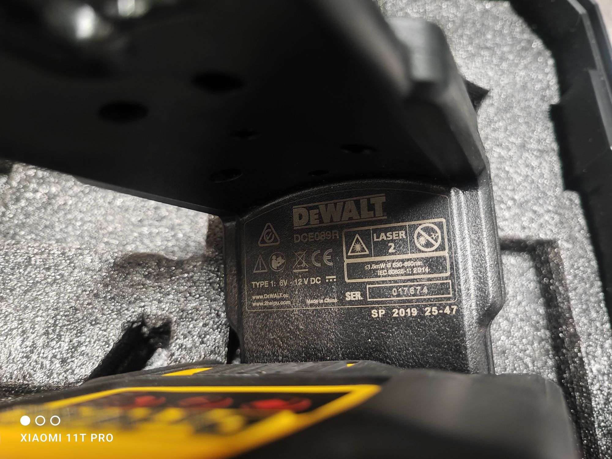 Laser DeWalt DCE098R czerwony oryginał!!! Nie zamiennik!!!