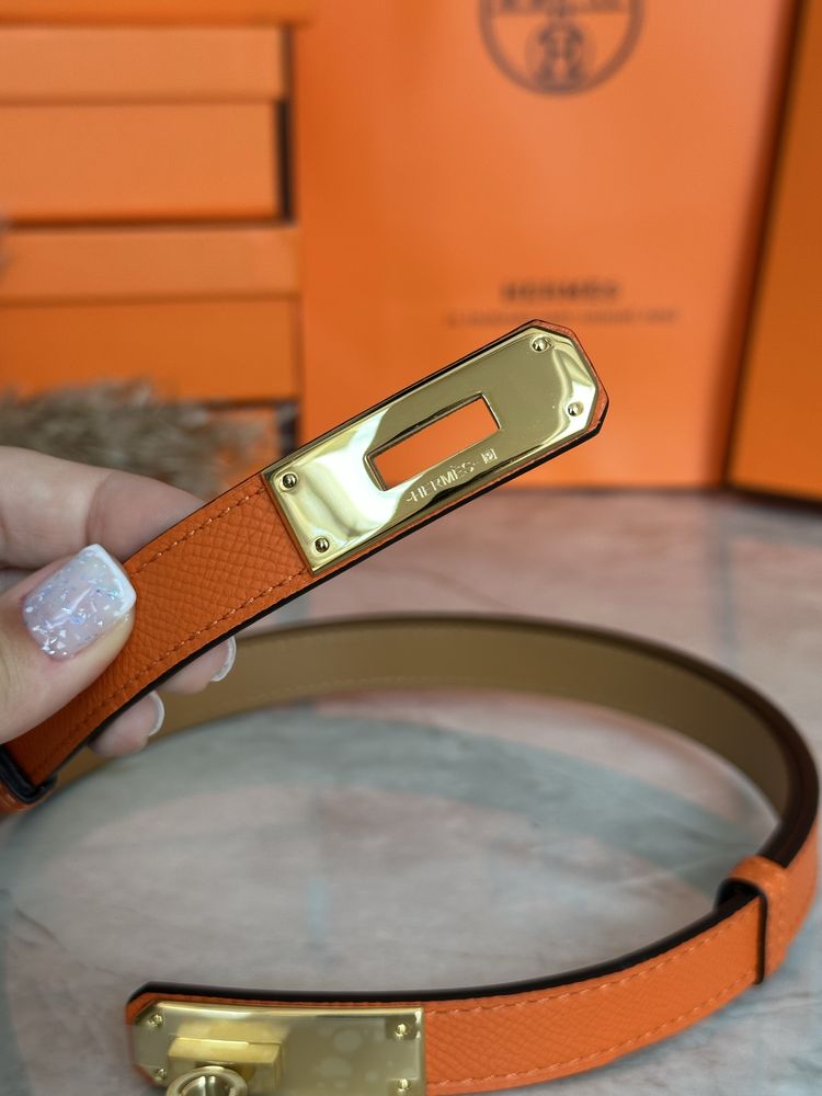 Ремінь Hermes Kelly Belt epsom, пояс ермес келлі, ремень эрмес келли