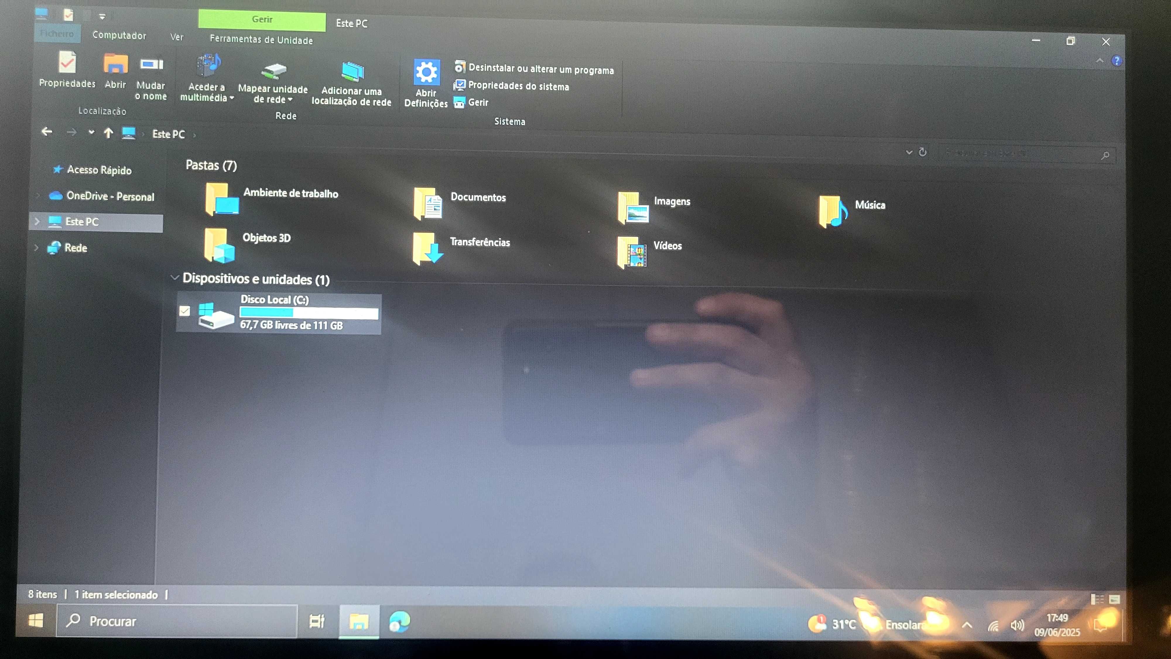 Computador tipo tablet