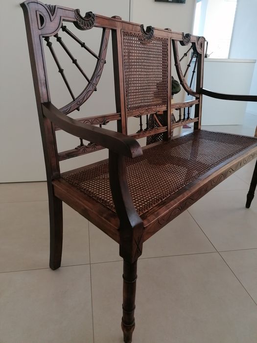 Cadeirão em palhinha