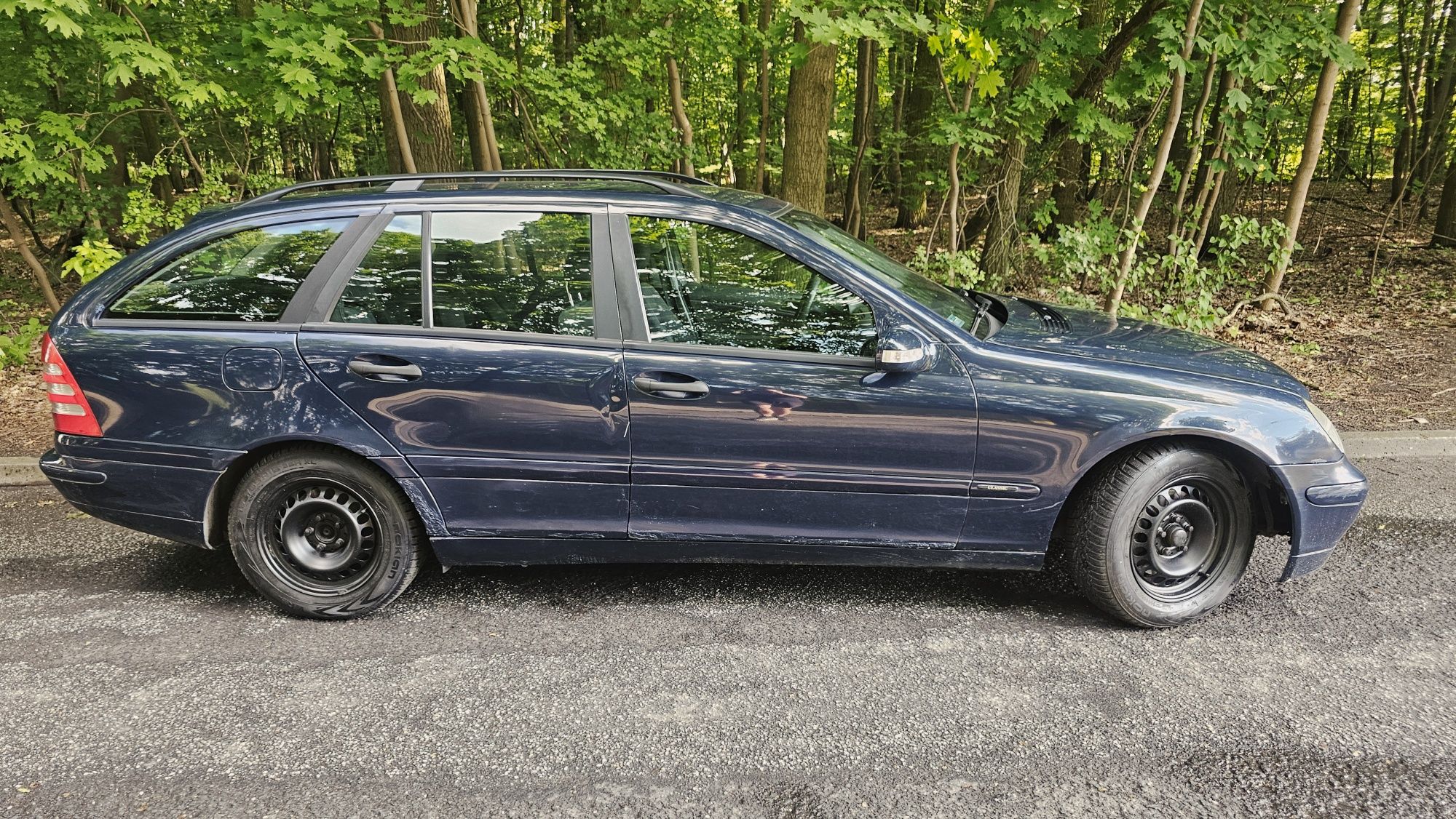 Mercedes C220D C220 diesel automat hak kombi sprawna klimatyzacja