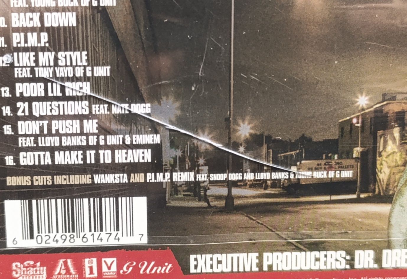 50 Cent - Get Rich Or Die Tryin - cd