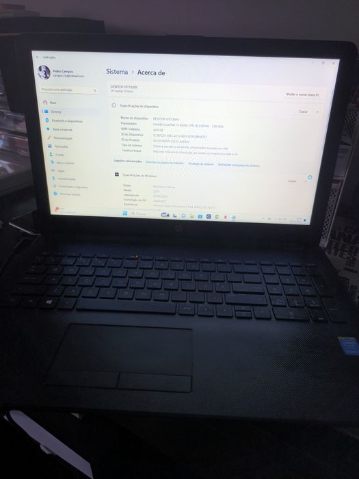 HP Portátil i3 5005