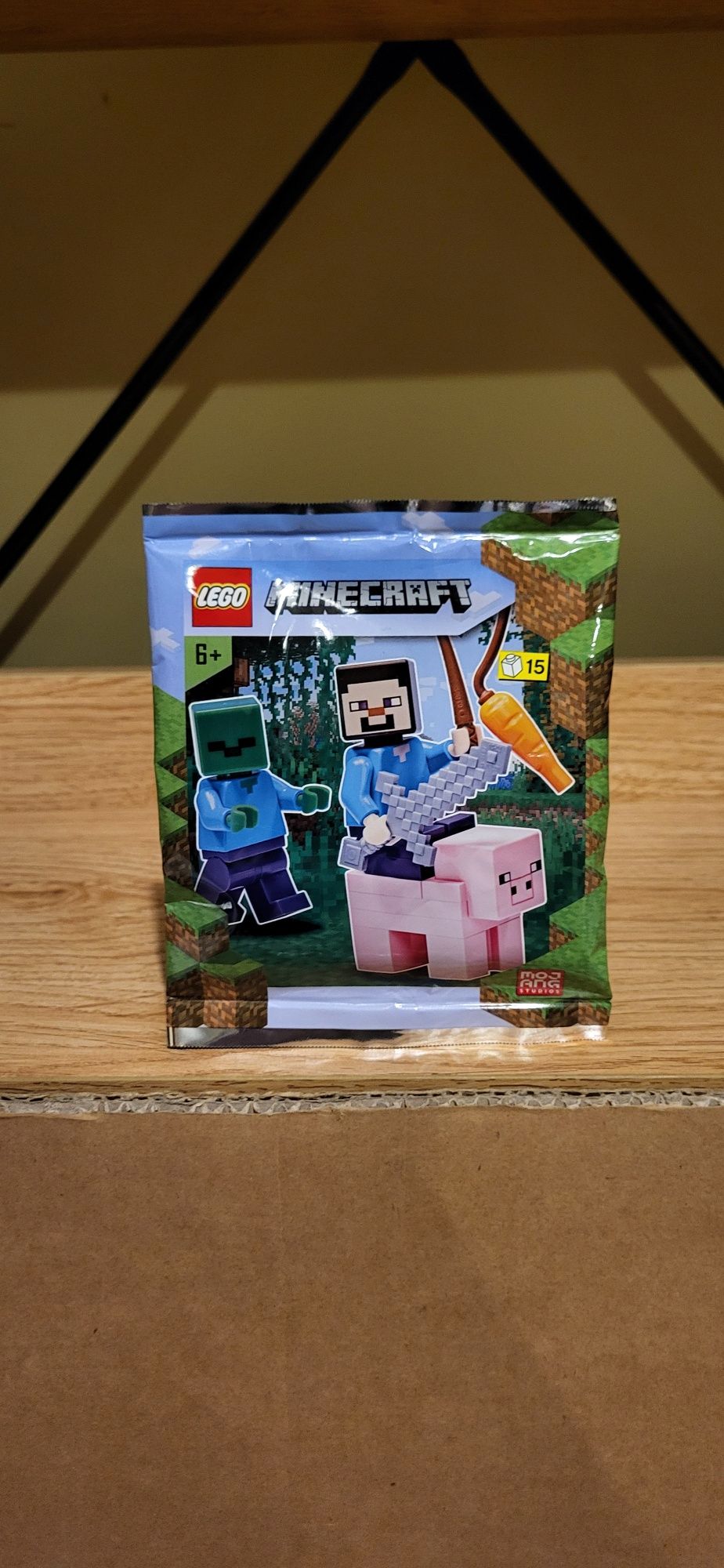 Lego Minecraft 662101 Steve Zombie Świnka saszetka z klockami