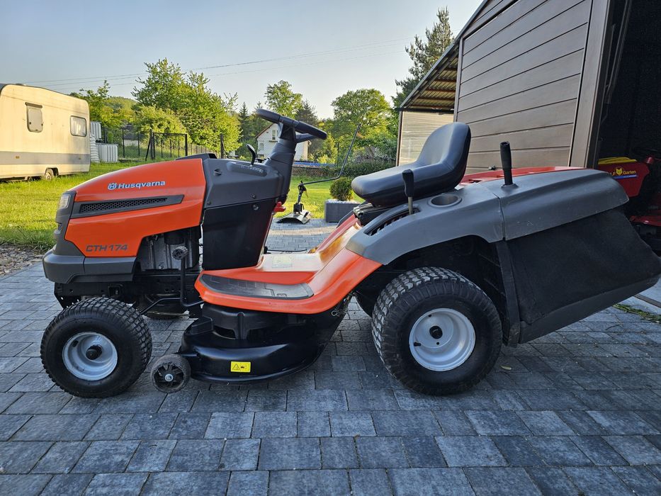 Traktorek kosiarka husqvarna 17KM pompa, hydro, gwarancja!!