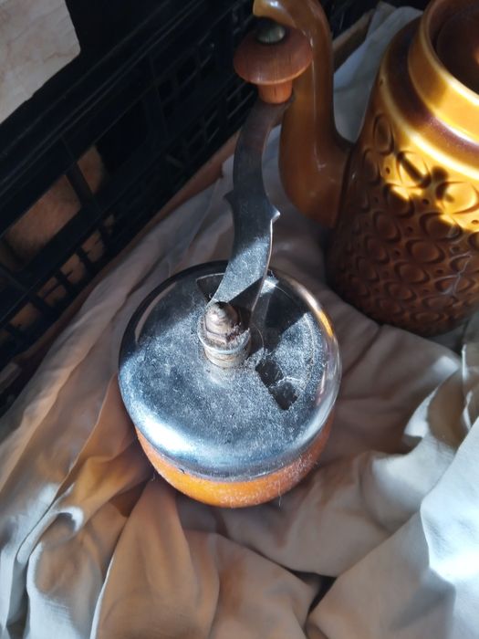 Młynek drewniany PRL