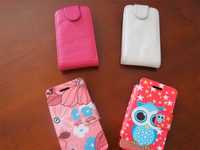 Conjunto 4 capas telemóvel Alcatel One Touch