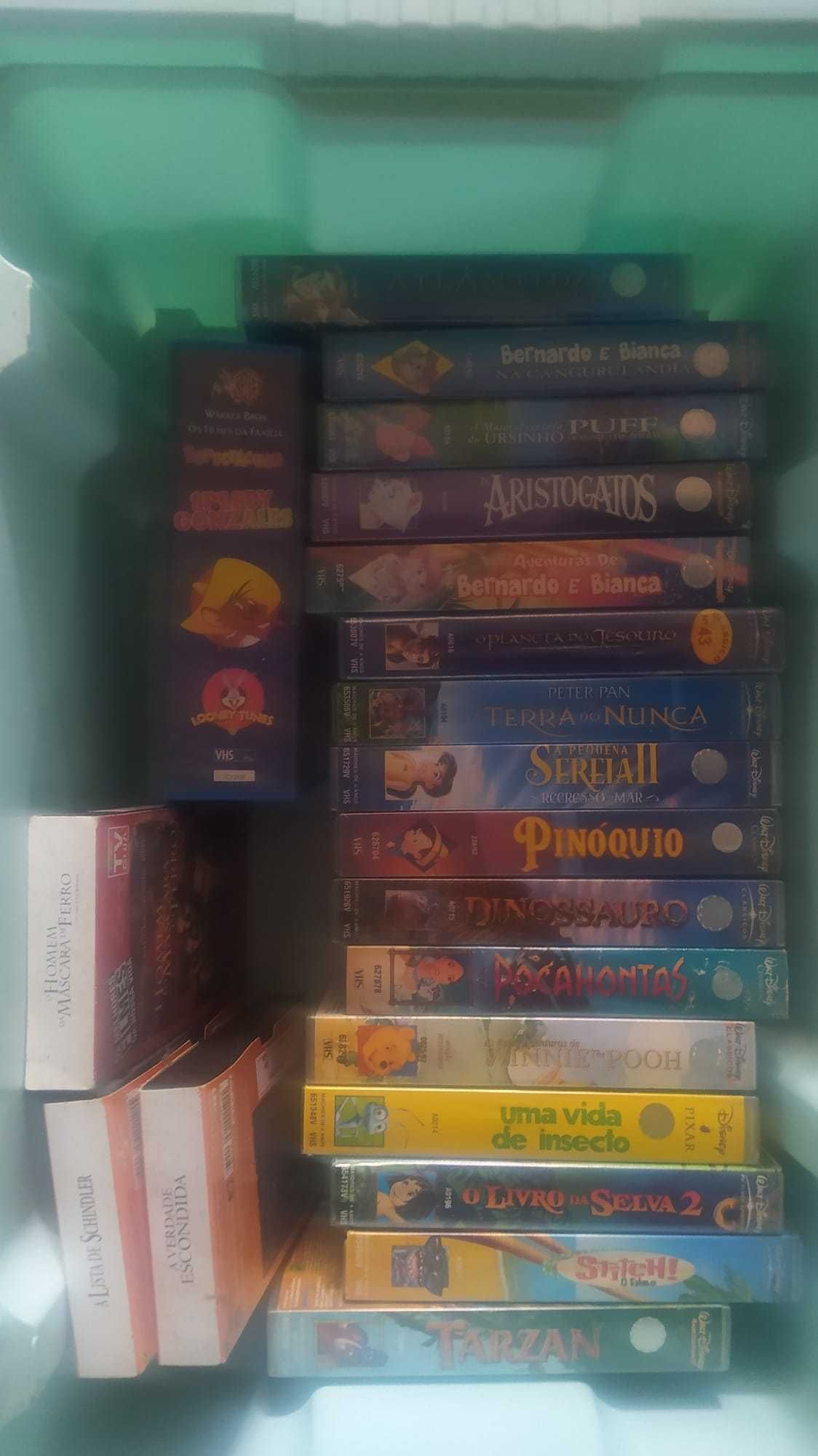 Cassetes VHS Disney + Outras