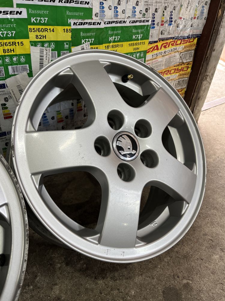 Литі диски оригінал r14 5/100 6j et43 Skoda fabia vw polo шкода фабія