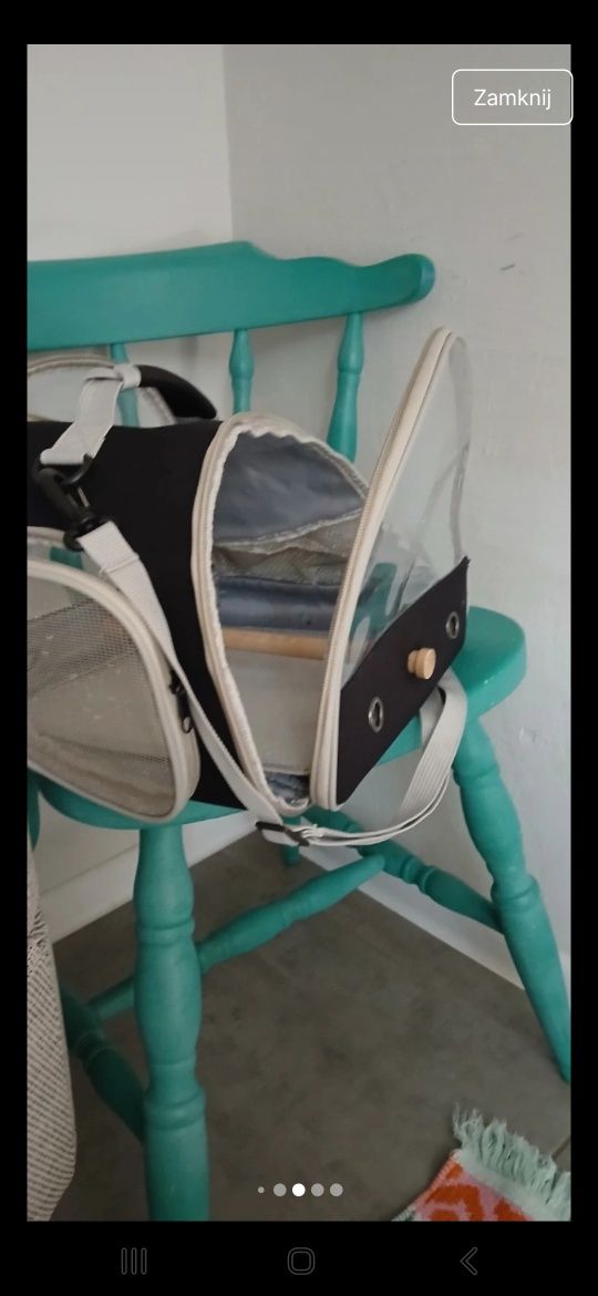 Transporter dla papug