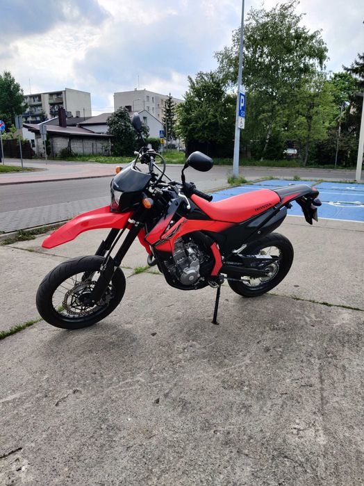 Honda CRF250M supermoto / zamiana