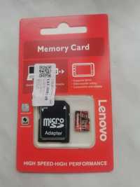 Karta pamięci MicroSD 128 GB nowa.