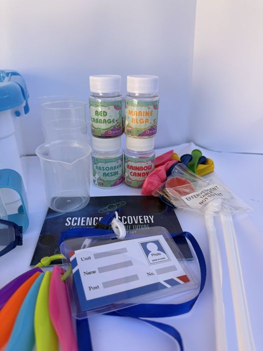 Науковий набір Набір хіміка 24 ел набір дослідів опитів