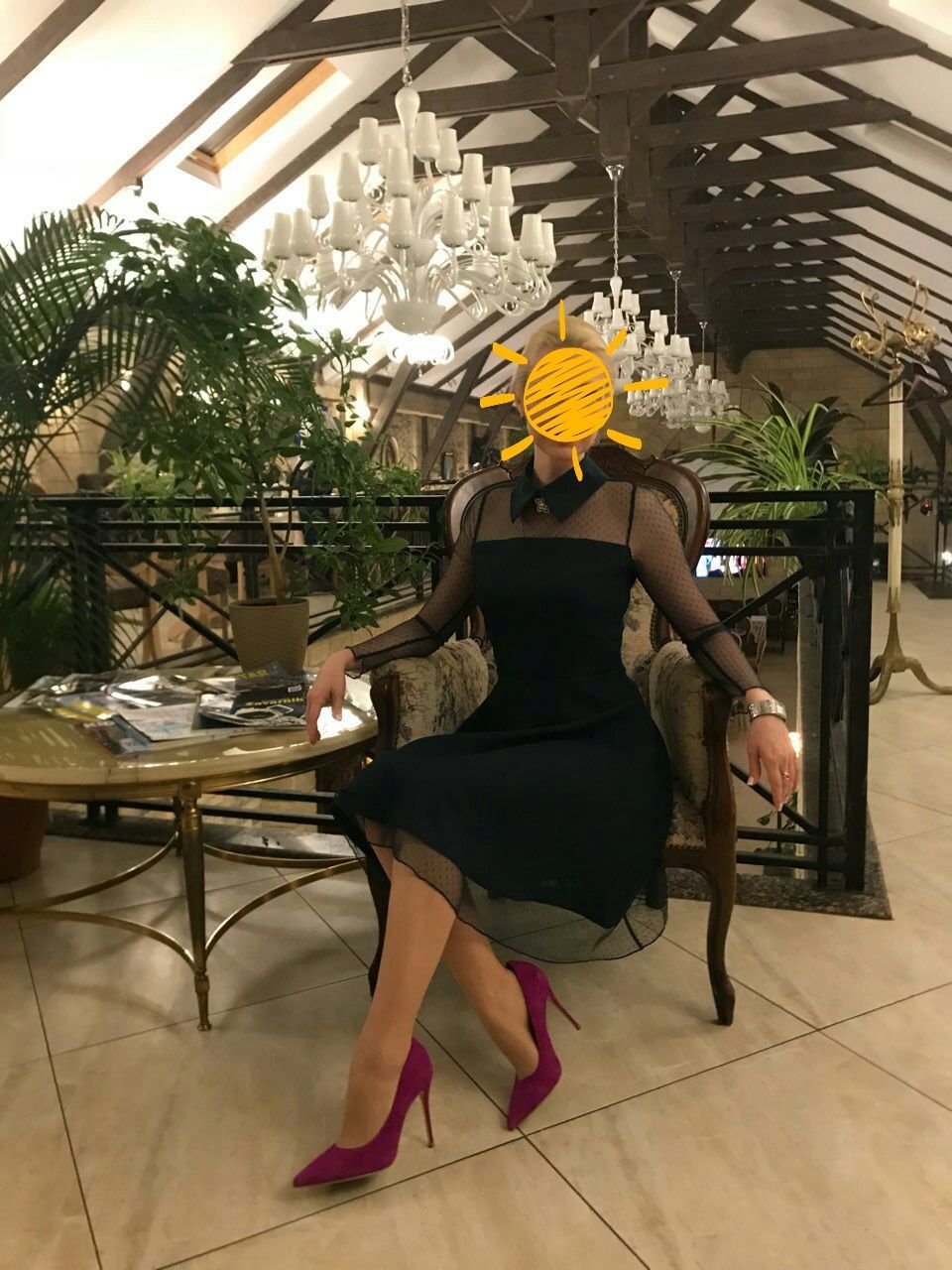 Вечернее коктейльное платье