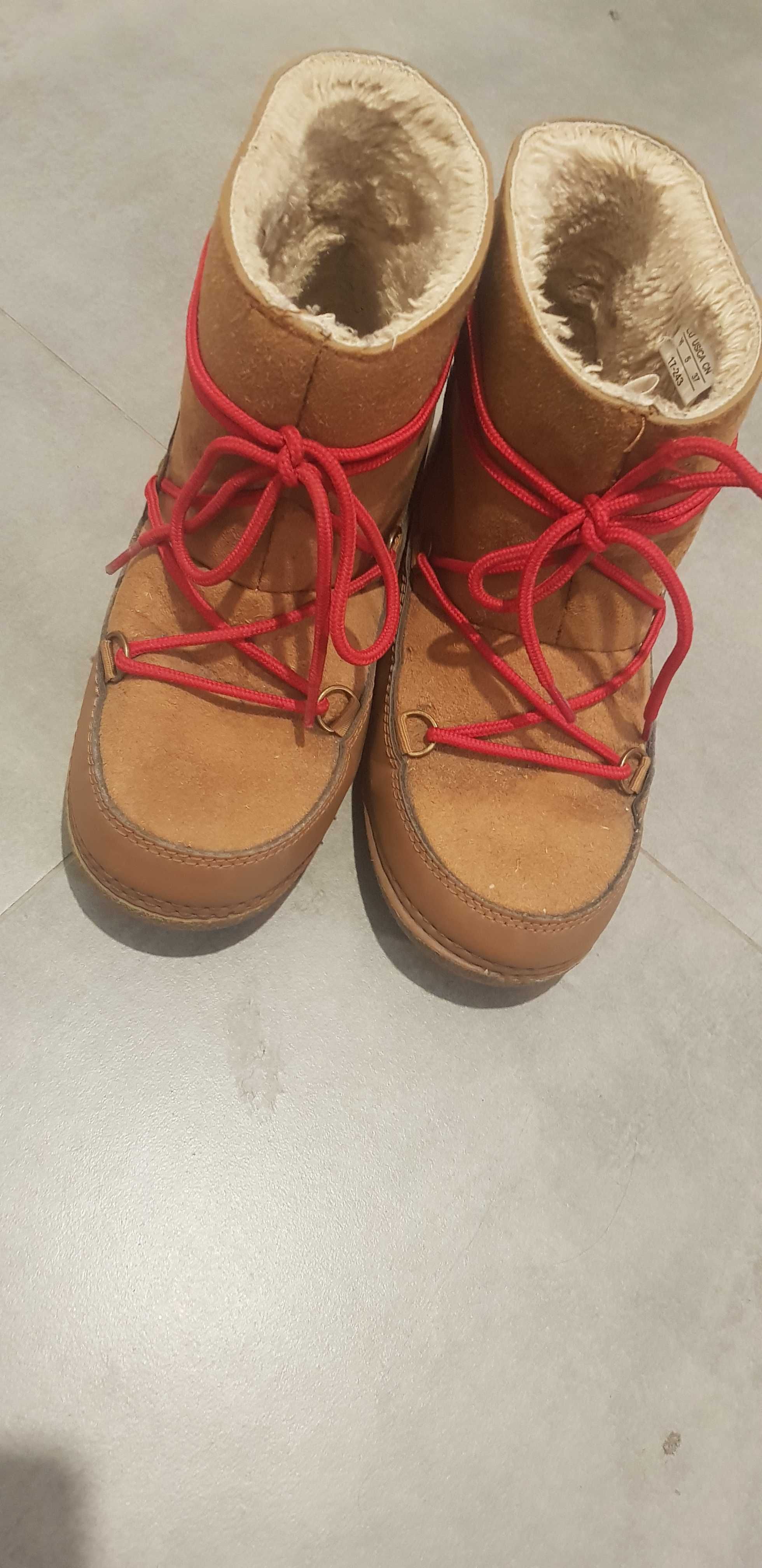 Buty śniegowce wiązane mukluki boots new yorker
