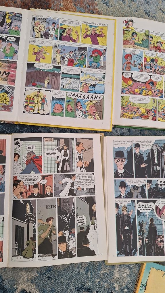 Livros BD capa dura