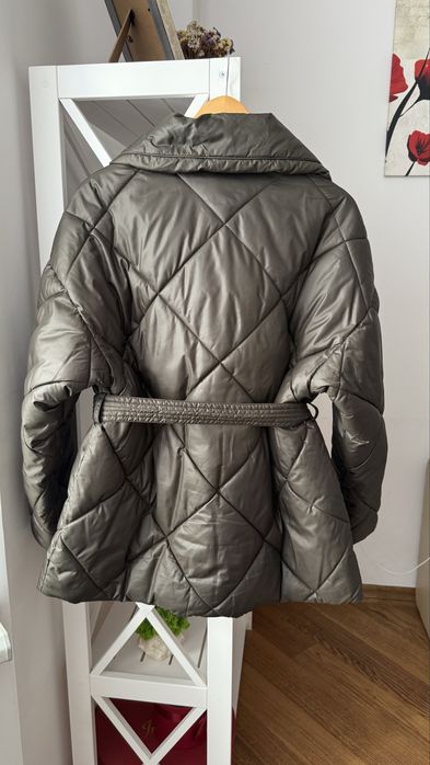 тепла осіння жіноча куртка massimo dutti массімо дутті