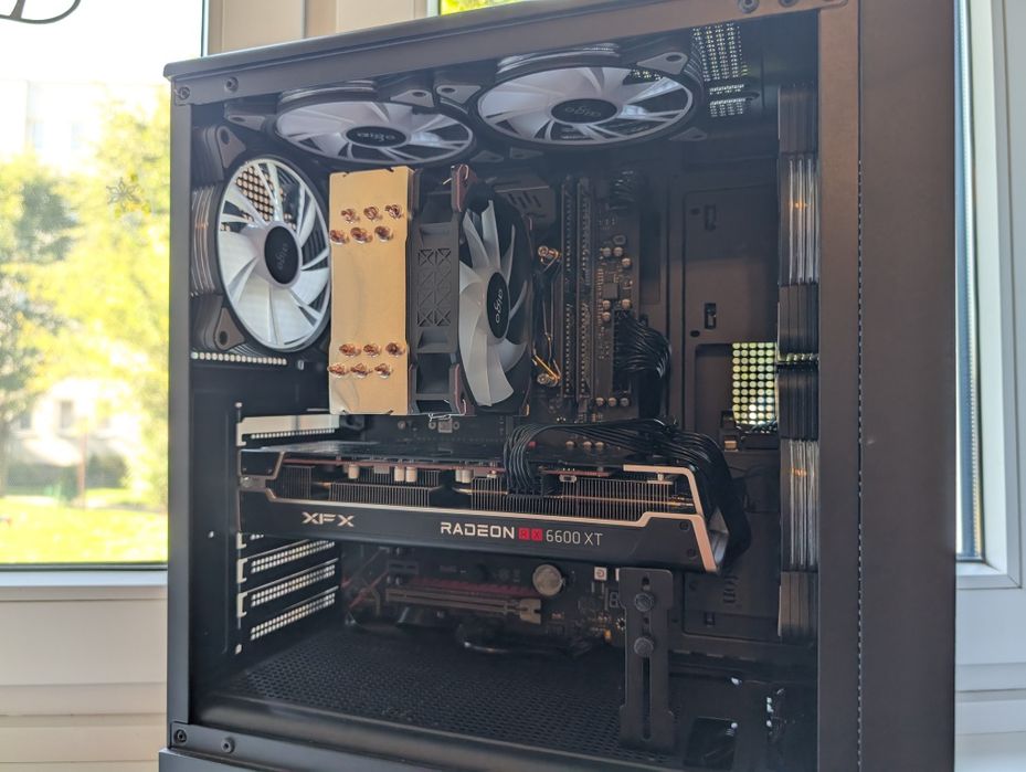 Wydajny komputer gamingowy, 14 rdzeni 28 wątków, RX6600XT