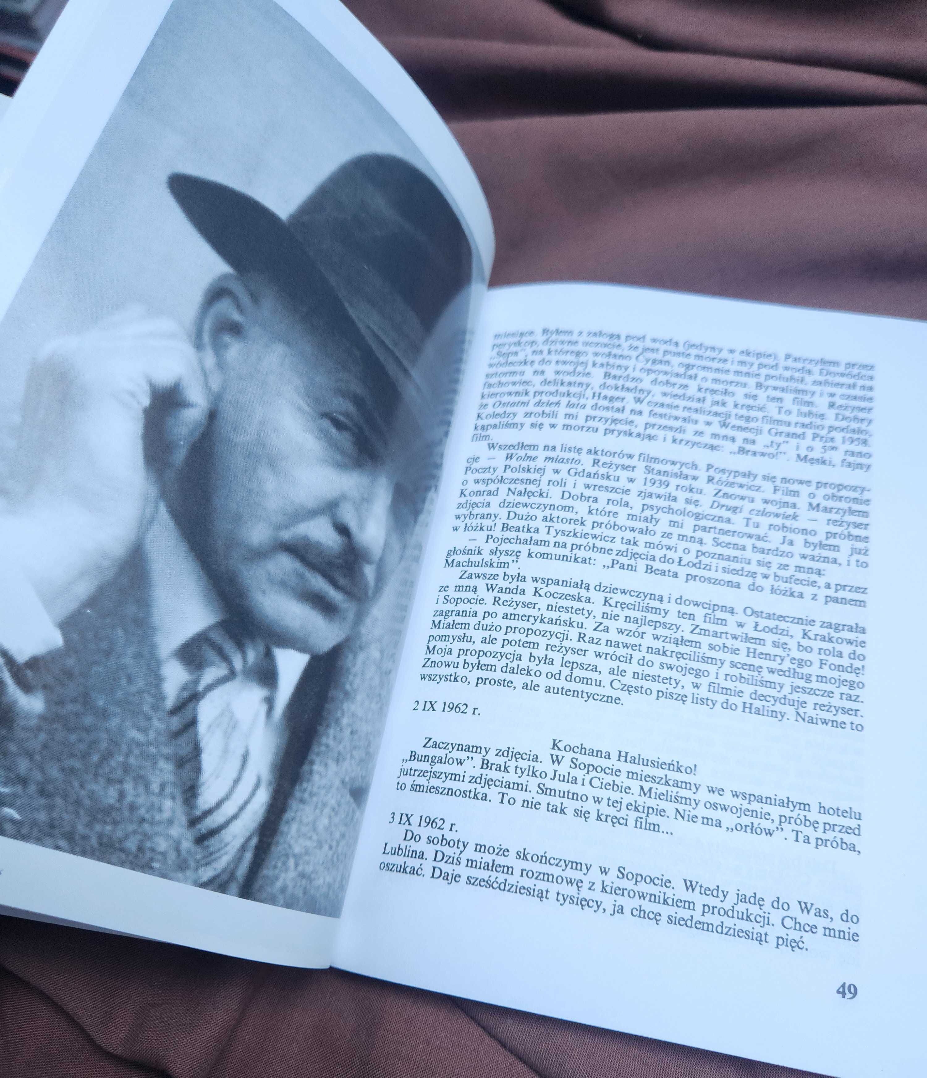 autograf dedykacja plus chłopak z hollyłódż Jan Machulski