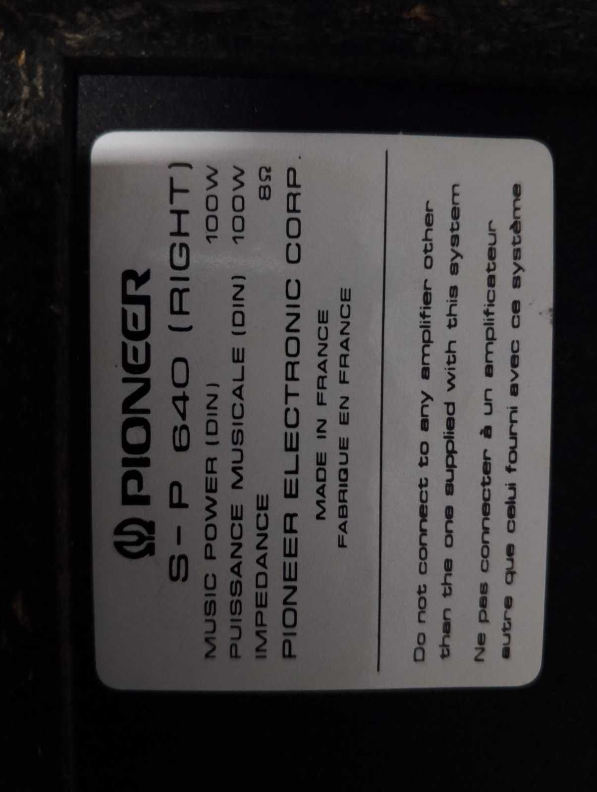 Музичний центр Pioneer XR-P640M  (2 по 100 Ват)
