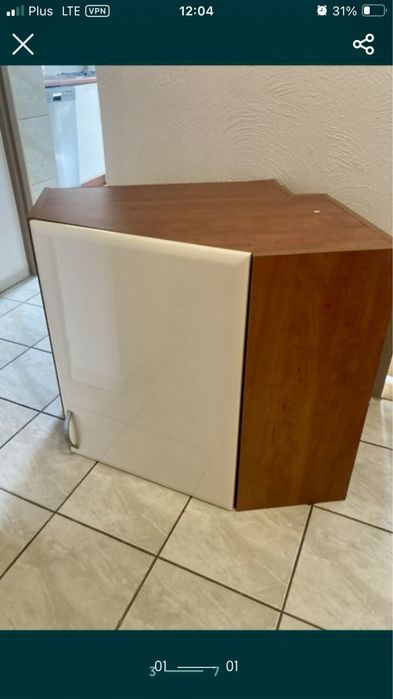 Sprzedam szafke kuchenna, naroznikowa wiszaca