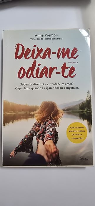 Livro deixa-me odiar-te - romance